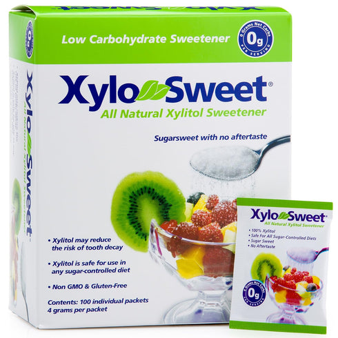 Xlear XyloSweet Plant Sourced Xylitol Sweetener - Pure Natural Sugar Substitute, Granules,
