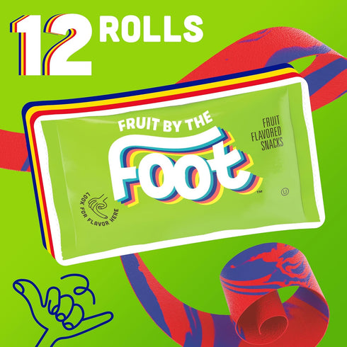 Pack, 9 oz Fruit by the Foot, Fruit Snacks, Variety