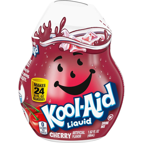 Pack) Kool-Aid Cherry & Tropical Punch Liquid Drink Mix (Variety