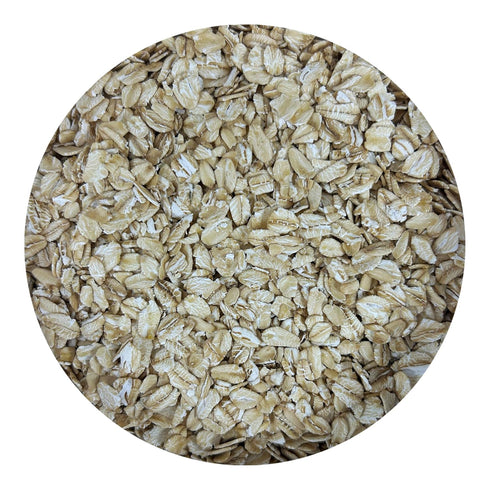 2Lbs Pacific Organic Petfood Organic Feed Oat Flakes - Oat Flakes for Optimal Pet Nutrition - Rich in Fiber & Minerals
