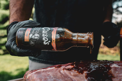 Cusos Mud BBQ Sauce - BBQ Sauce No Sugar for Grilling - Zero Calorie Sugar Free BBQ Sauces for Steak, Pork, Ribs