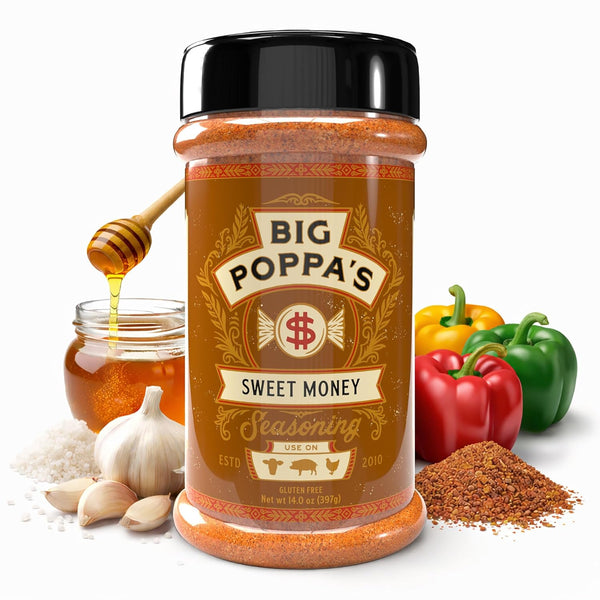 Big Poppas Sweet Money BBQ Rub Prize-Winning Sweet & Savory Pork Seasoning