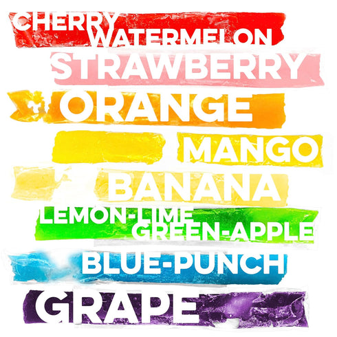 Frozen 24-Fruit Frozen Summer FunPops Ice Pops, Flavored Freeze Pops, Snack For All Ages, Low Calorie
