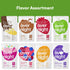 Pack (8 Pack Oats Overnight Fruit Variety - High Protein, High Fiber Breakfast Protein Shake - Gluten Free, Non GMO