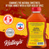 24 Oz 100% Kelley's Hot Honey, Unfiltered Raw Honey Infused with Chili Pepper Rich Flavor for BBQ, Fried Chicken