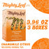 Mighty Leaf Chamomile Citrus Herbal Tea, 45 Count, 3 Packs of 15 Whole Leaf Pyramid Bags