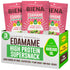 Biena Crispy Roasted Edamame Beans Snack High Protein Snack for Adults &
