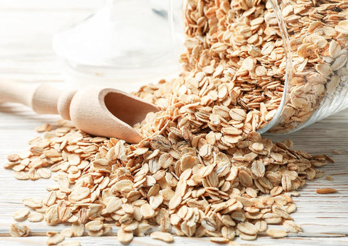 1-Minute 100% Food to Live Organic Quick Cooking Rolled Oats Non-GMO, Oatmeal, Whole Grain, Thin Flakes, Uncooked
