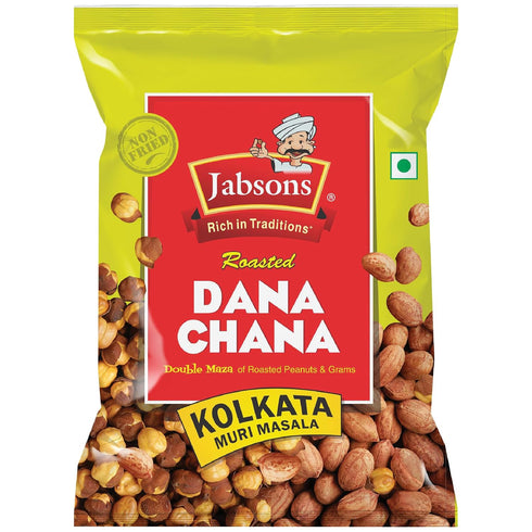 180g (Pack 6) Jabsons Roasted Chickpeas, Dana Chana