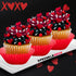 XOXO Hearts Happy Valentine's Day Baking Cupcake Decoration Confetti Sprinkles, 6oz Cake Cookie Ice Cream Donut Jimmies