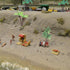10Pcs Miniature Coconut Palm Tree Model Artificial Greenery Plant Decoration DIY Train Railway Building Diorama Sandbox