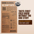 100% 16 6fl.oz 96fl.oz Wandering Bear Straight Black Organic Cold Brew Coffee On Tap, Iced Coffee Drink - Extra Strong