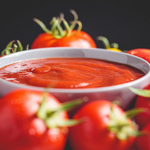 100% 23.9 oz (Pack 4) Sanniti Passata di Pomodoro | Strained Tomatoes | Natural Italian Tomatoes | Glass Jar| Product