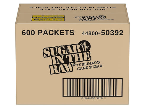 Sugar in the Raw Smu50392 Molasses Turbinado Cane Sugar, Packets, 600/Carton