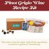 1 Craft A Brew - Pinot Grigio Wine Recipe Kit - Gallon - Ingredients for Home Brewing Wine - Wine Making Ingredients