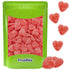 Fruidles Cherry Hearts Sanded Gummi Jelly, Delicious Gummy Candy, Fun and Festive