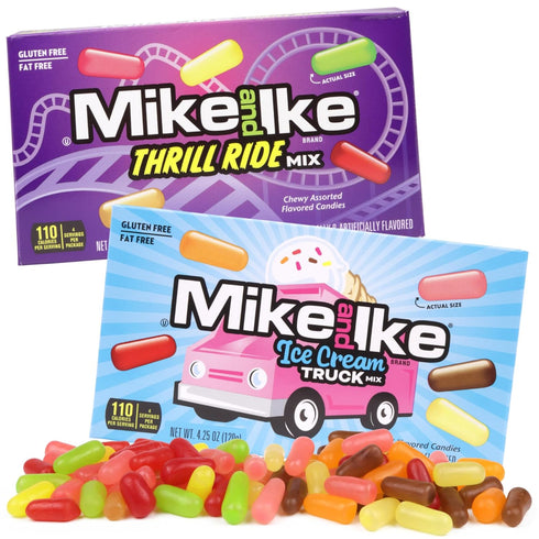 Mike and Ike Ice Cream Truck and Thrill Ride Mix Theatre Boxes,