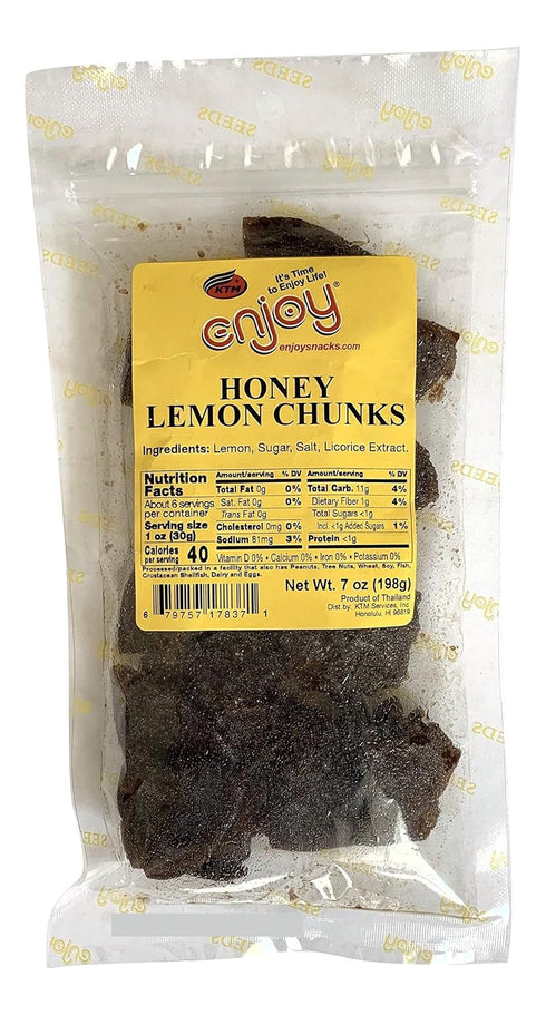 KTM Enjoy Honey Lemon Chunk 7 Ounce
