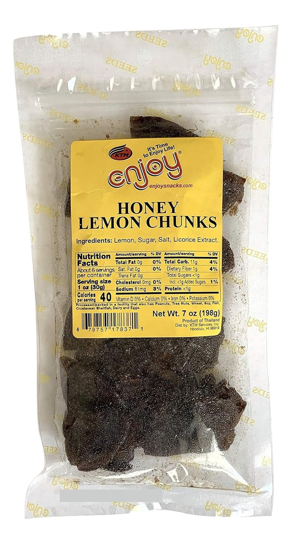 KTM Enjoy Honey Lemon Chunk 7 Ounce