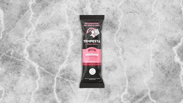 TEMPESTA NOSTRANO (Pink Peppercorn Salami, Sweet pepper, floral finish, Charcuterie Meat) 4.5