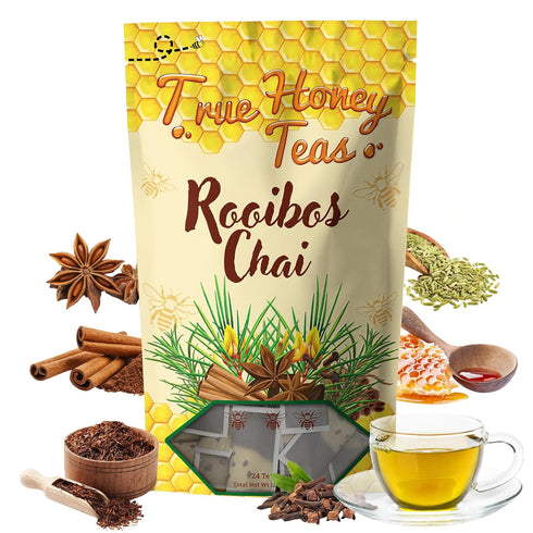 True Honey Rooibos Chai Tea Bags - Providing Herbal Wellness - All