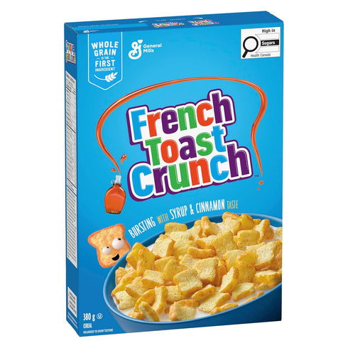 General Mills 380 French Toast Crunch Cereal grams - Imported from Canada
