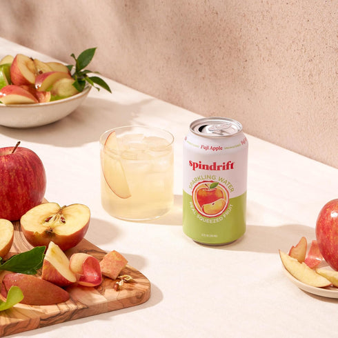 12 (Pack 24) Spindrift Fuji Apple Can Ounce