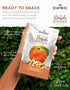 1.16 oz, Pack 6, Backpacking, READYWISE - Simple Kitchen, Freeze-Dried Peaches, of Vegetarian, Gluten Free, Snacks