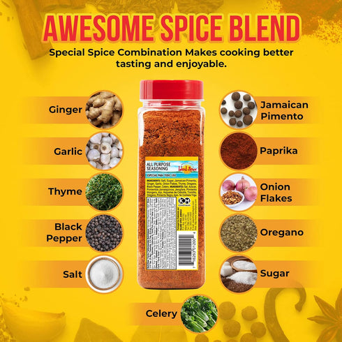 Versatile Island Spice All Purpose Seasoning
