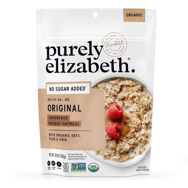 Purely Elizabeth, Oatmeal Ancient Grain Original Organic, 10 Ounce