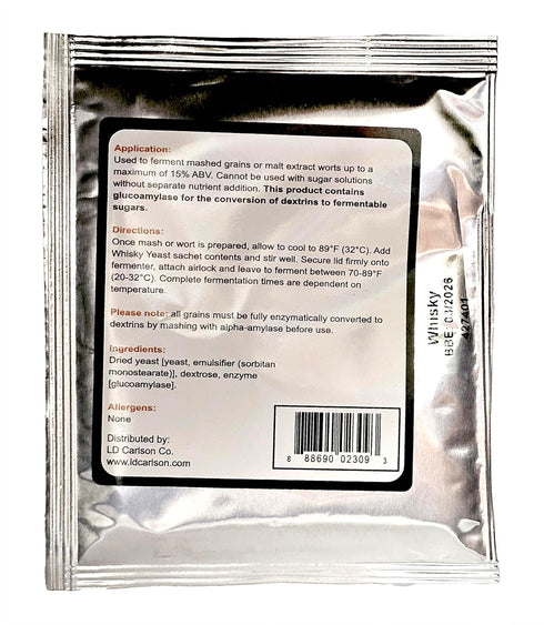 FermFast Whisky Yeast with Enzyme, 30g Package