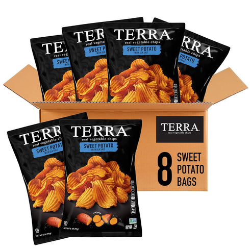 Terra Vegetable Chips, Sweet Potato with Sea Salt Vegetable Chips, 2 Oz