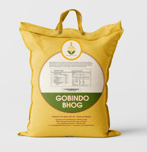 10 LBS (4.54 (PACK 1) GOBINDO BHOG RICE KGS)