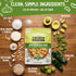 Dozen 6pk, A Cousins Vegan White Bean Chile Verde Seasoned Healthy Microwave Beans in Avocado Oil, Ready to Eat