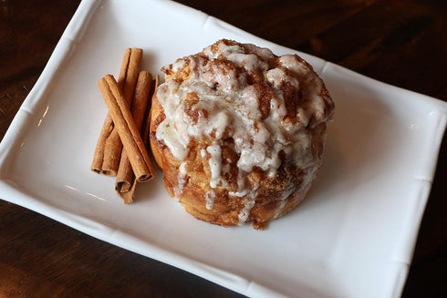 15.2 oz Mom's Place Gluten-Free Cinnamon Swirl Bun or Cinnamon Roll Mix, Vegan, Nut Free, Dairy Free & Soy Free