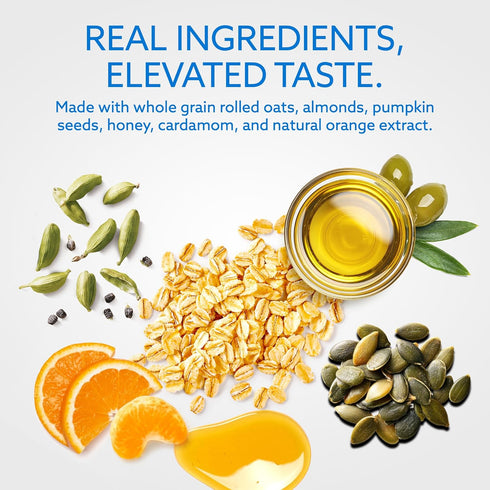 100% 10oz (3-Pack) Greek Goddess Gourmet Cardamom Citrus Granola with Almonds, Pumpkin Seeds, Wildflower Honey, Orange