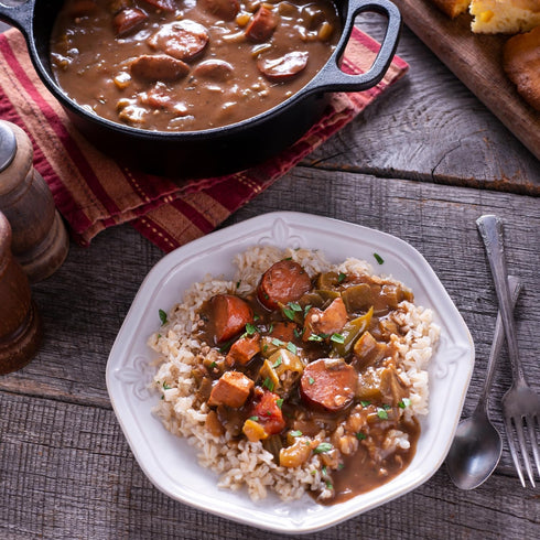 32oz (3) Cajun Power Makin' Chicken Gumbo, Jar Authentic Louisiana Recipe, Rich and Flavorful, Perfect for Chicken