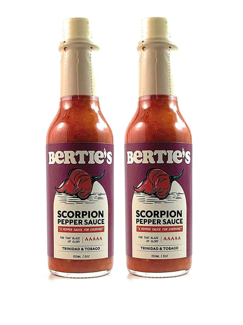 100% Scorpion Pepper Sauce 150ml (Pack of 2)