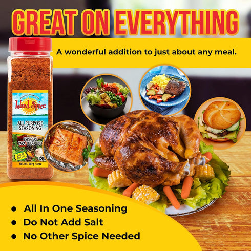 Versatile Island Spice All Purpose Seasoning