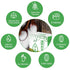 Sweet Nature Stevia Erythritol Sweetener Powder, Keto Sugar Substitute for Diabetics, Vegan, Low Carb, 100 Packets