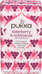 Pukka Elderberry & Echinacea Organic Herbal Tea, Perfect for Wellness Support, Caffeine