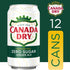12 oz 12 pack Canada Dry Zero Sugar Ginger Ale Soda, fl cans
