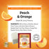 20 Count (Pack 1), Twinings Peach & Orange Herbal Tea Individually Wrapped Bags, of Juicy & Fruity, Naturally
