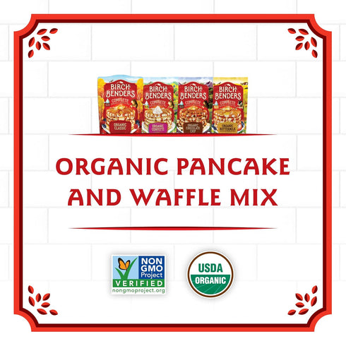 14 OZ Birch Benders Organic Confetti Pancake & Waffle Mix