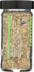 Spicely Organic Fennel Seeds Whole 1.10 Ounce Jar Certified Gluten Free