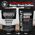 12oz Blackout Coffee Morning Reaper Ground Coffee Medium Roast, Bold & Strong Flavor Freshly Roasted Bag.