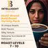 Pack, 50 100% Intelligent Blends Dark Roast Coffee Pods Variety ct, Single Serve Pods Arabica Coffee, Compatible