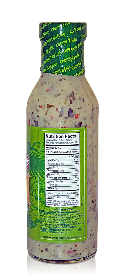 Margaritaville Cilantro Lime Dressing, 12 Ounce