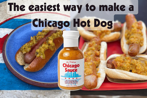 Pack 4-Bottle Set The Chicago Sauce Series | Big Fork Gourmet Variety Original, Fire, Fry & Gangster Flavors | |