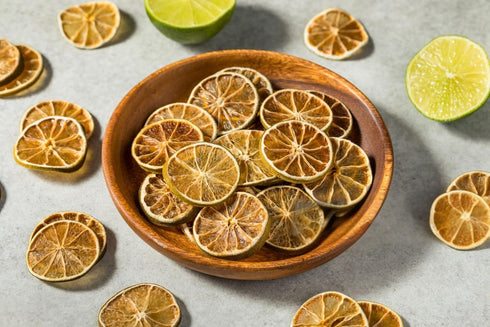 Dolce Dried 5 Dried Citrus Slices Mix Varieties (,Blood Orange,Orange, Lemon, Lime, Grapefruit) Cocktail Garnish Kit
